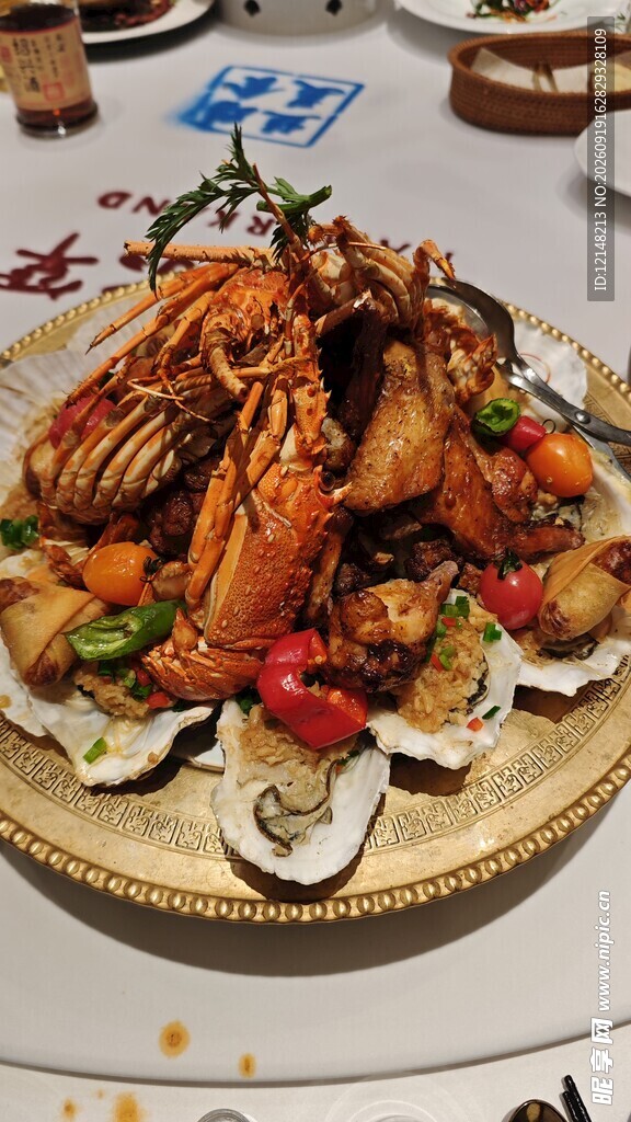海鲜拼盘