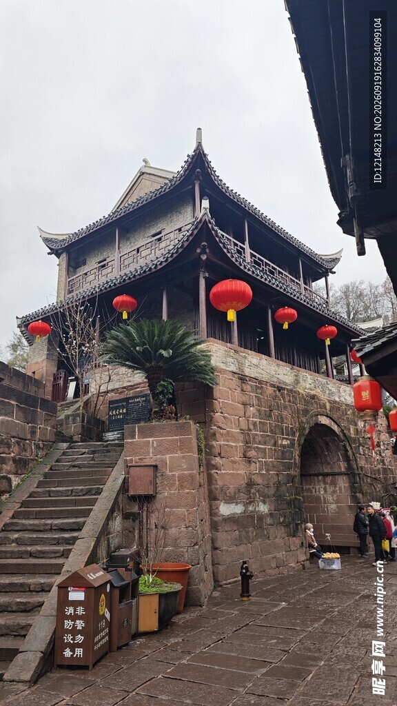 凤凰古城升恒门