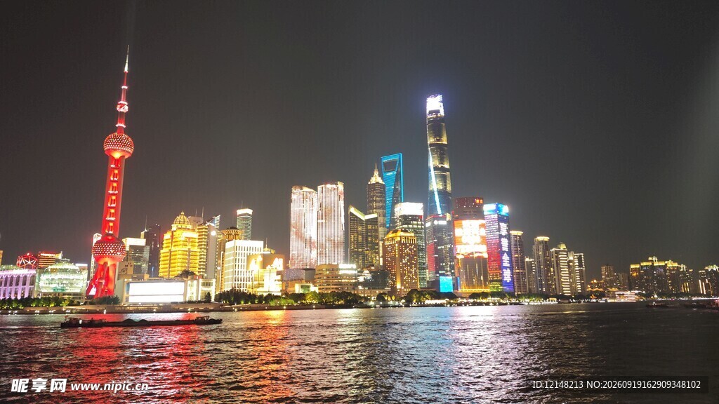 上海外滩璀璨夜景