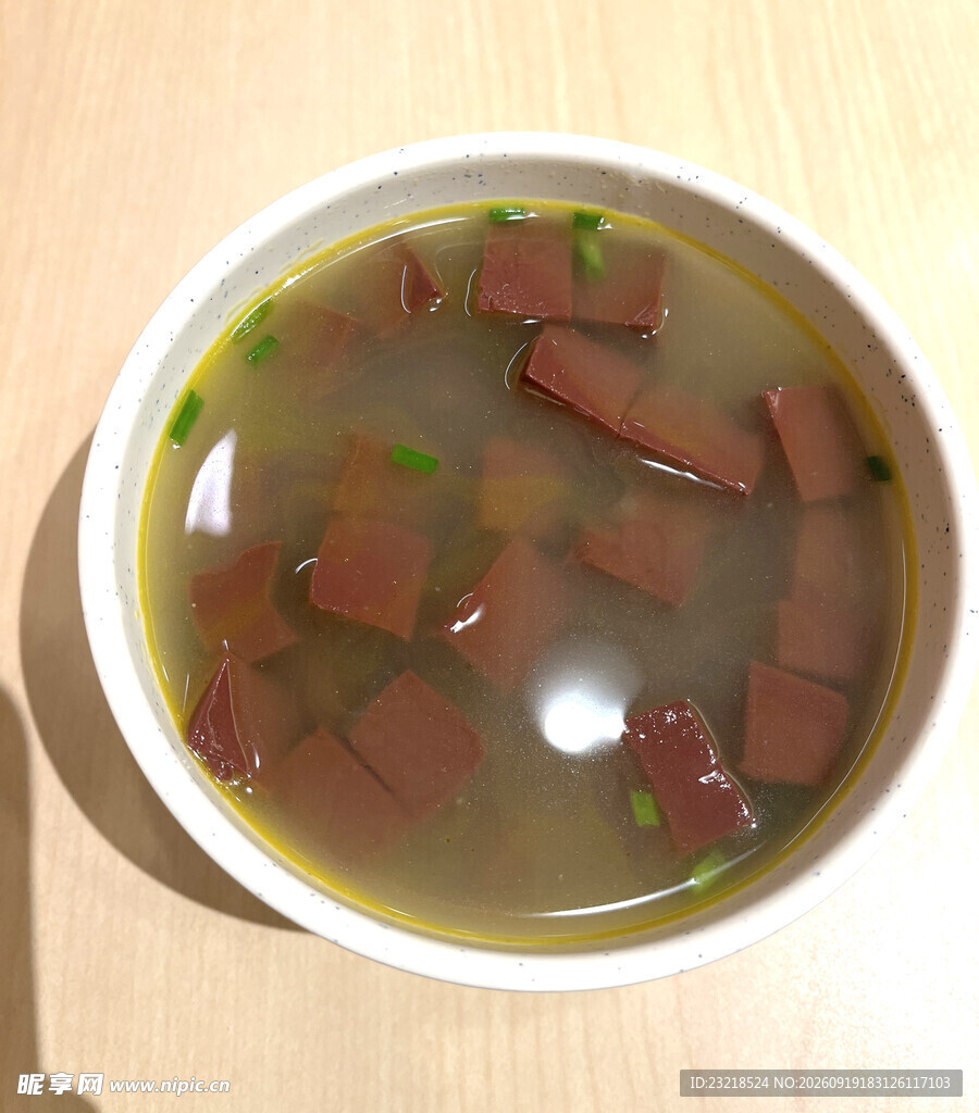 猪血