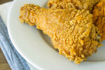 金黄酥脆炸鸡腿