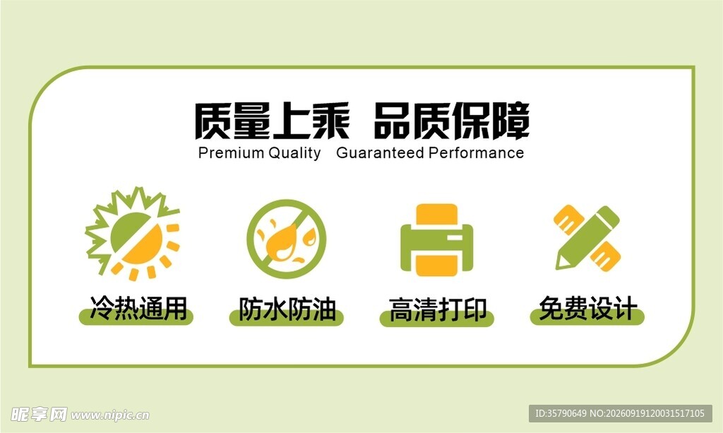 电商详情页优势图标展示