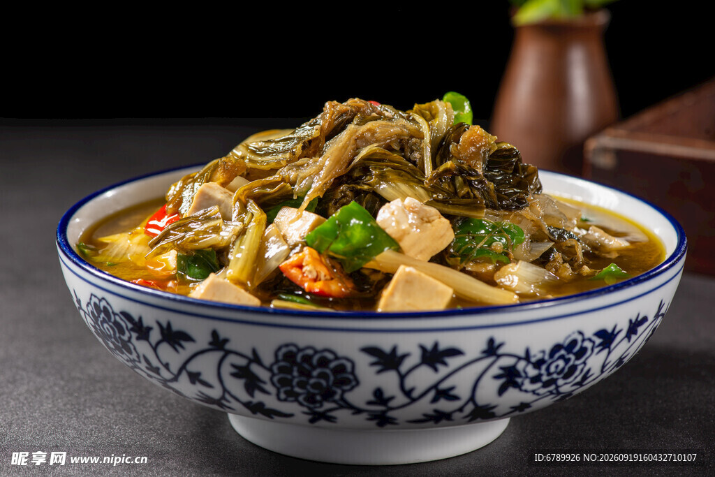 酸菜烧豆腐