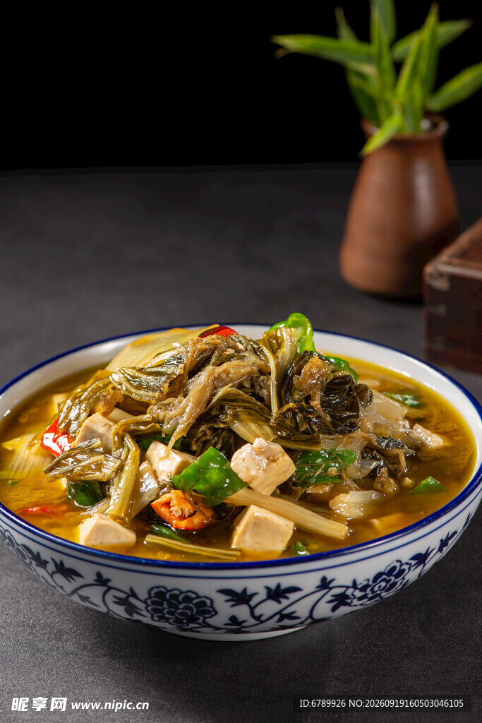 酸菜烧豆腐
