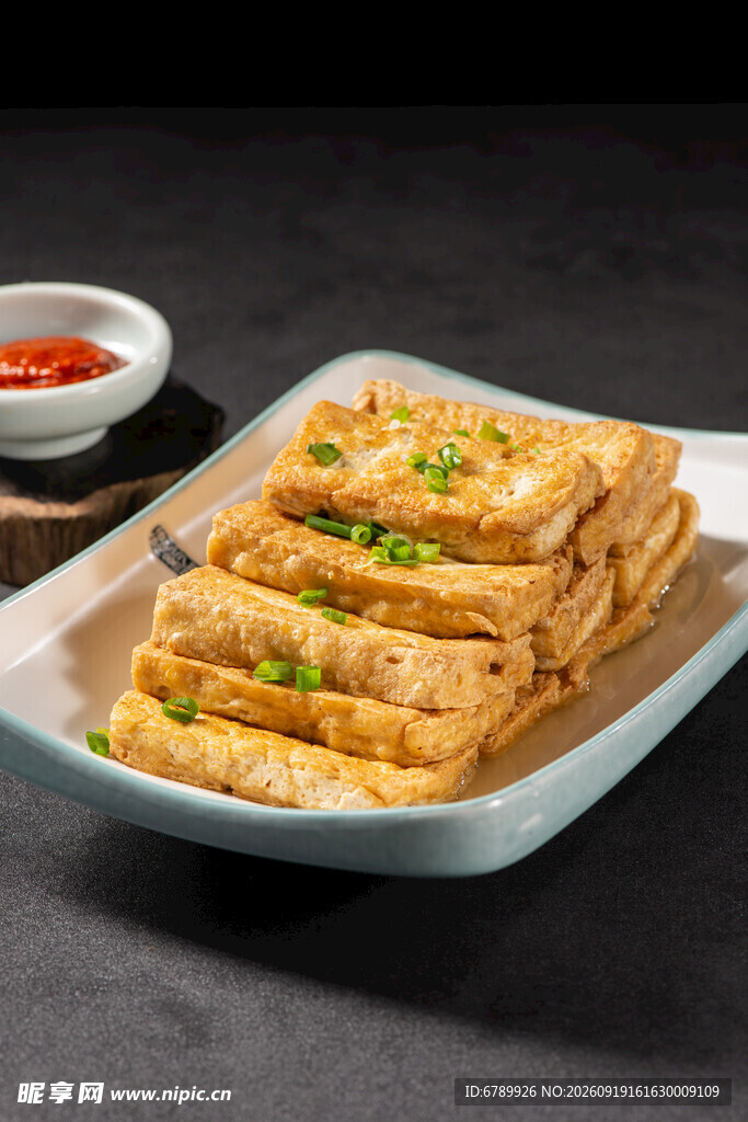 美味香煎豆腐
