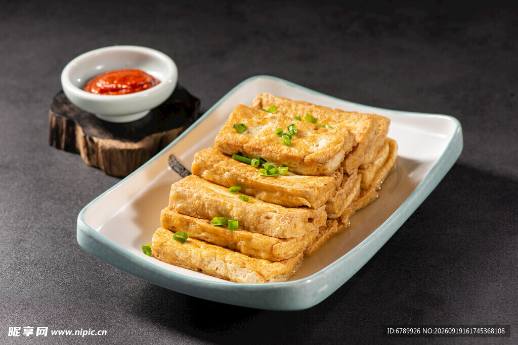 美味香煎豆腐