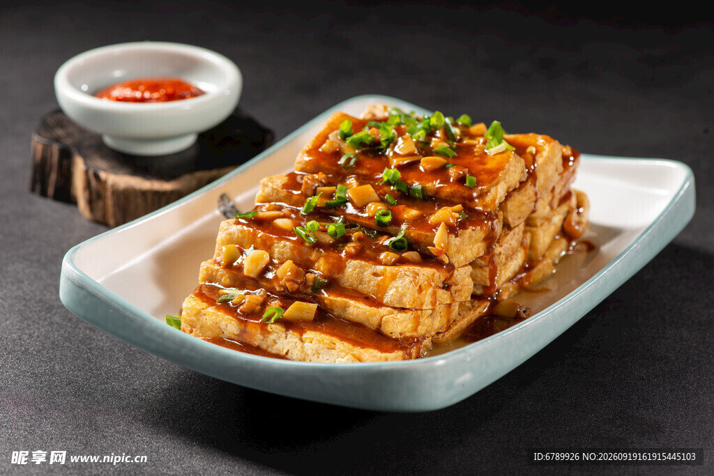 浇汁豆腐