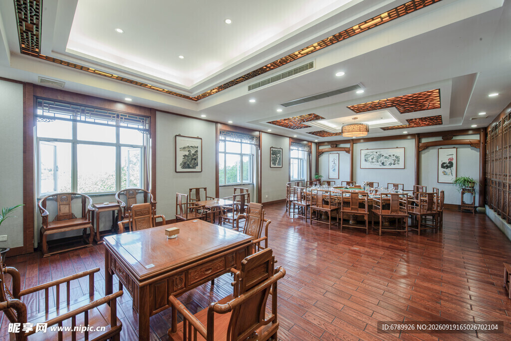 中式风格餐厅包间