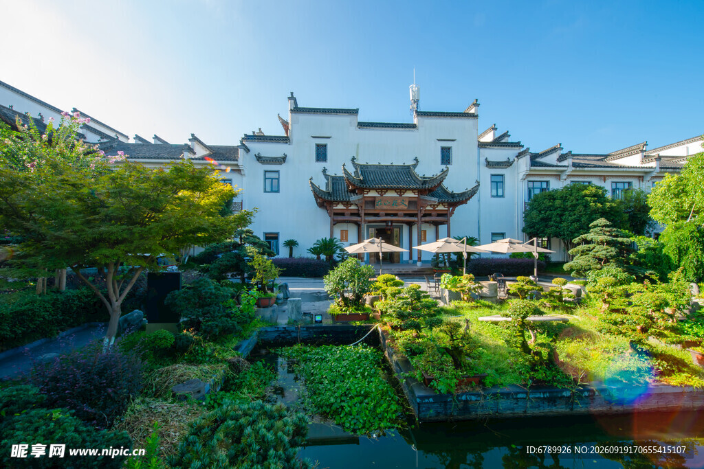 中式庭院古建筑景观