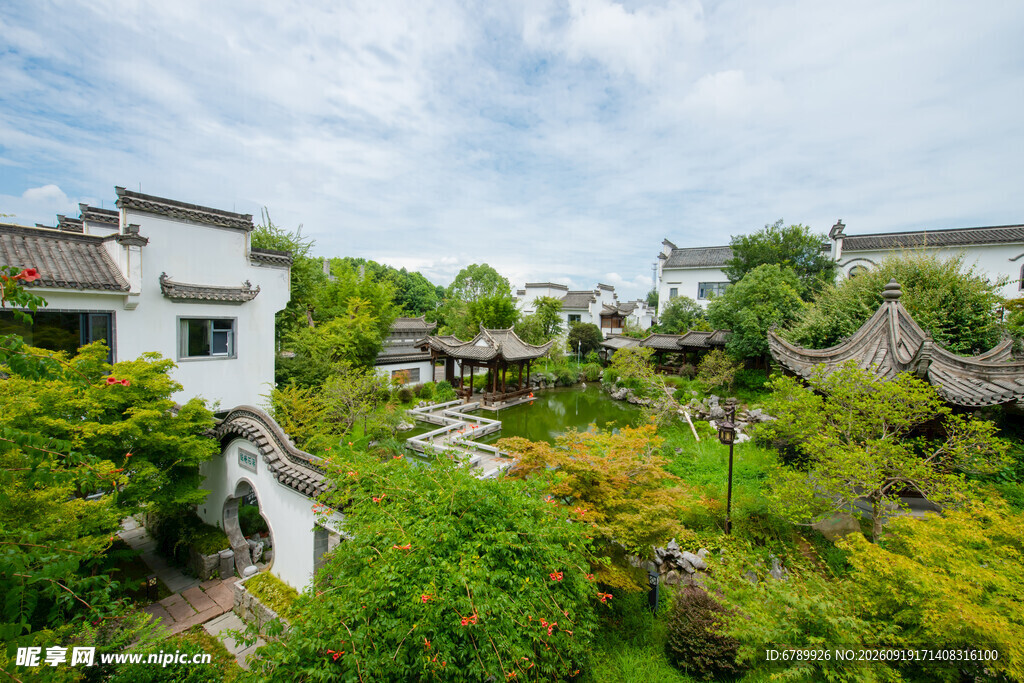 江南庭院美景