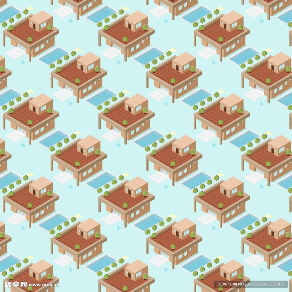 建筑图案背景图