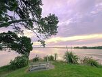 海滨黄昏美景