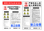 有限空间作业安全告知