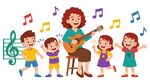 幼教音乐插画