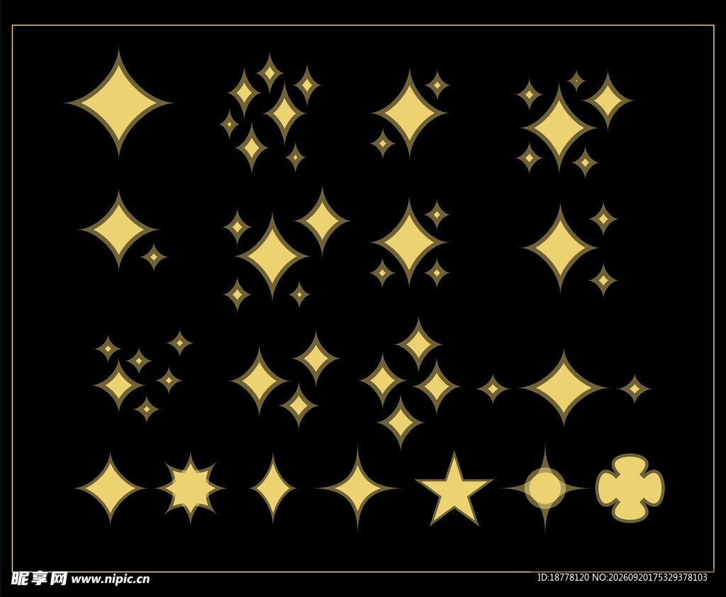 星光图案合集