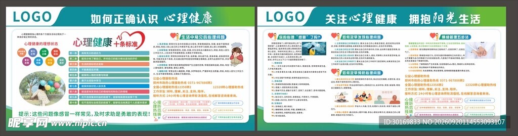 医疗宣传展板设计示例