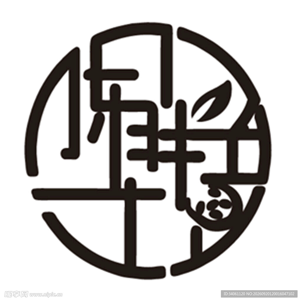 小吃店logo