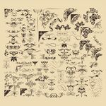 欧式花纹  