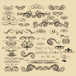欧式花纹  