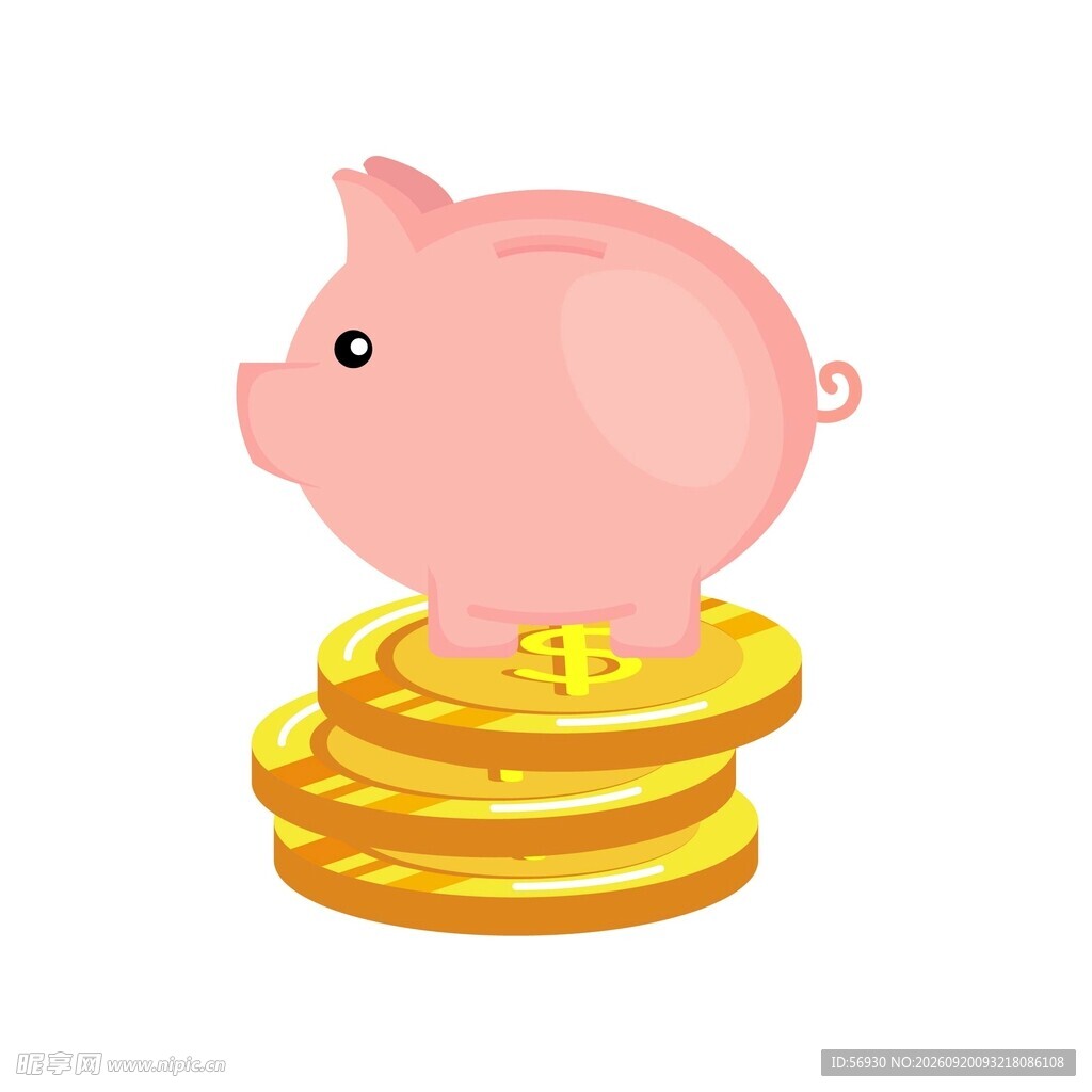 小猪站金币上的储蓄画面