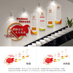 消防站楼梯文化墙