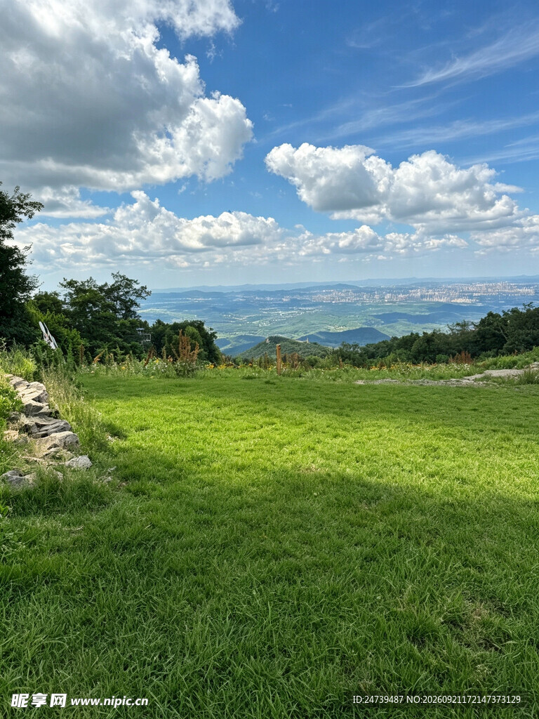 山顶风光
