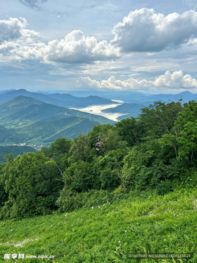 山顶风光