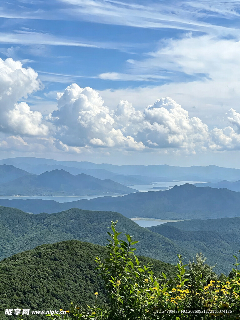 山顶风光