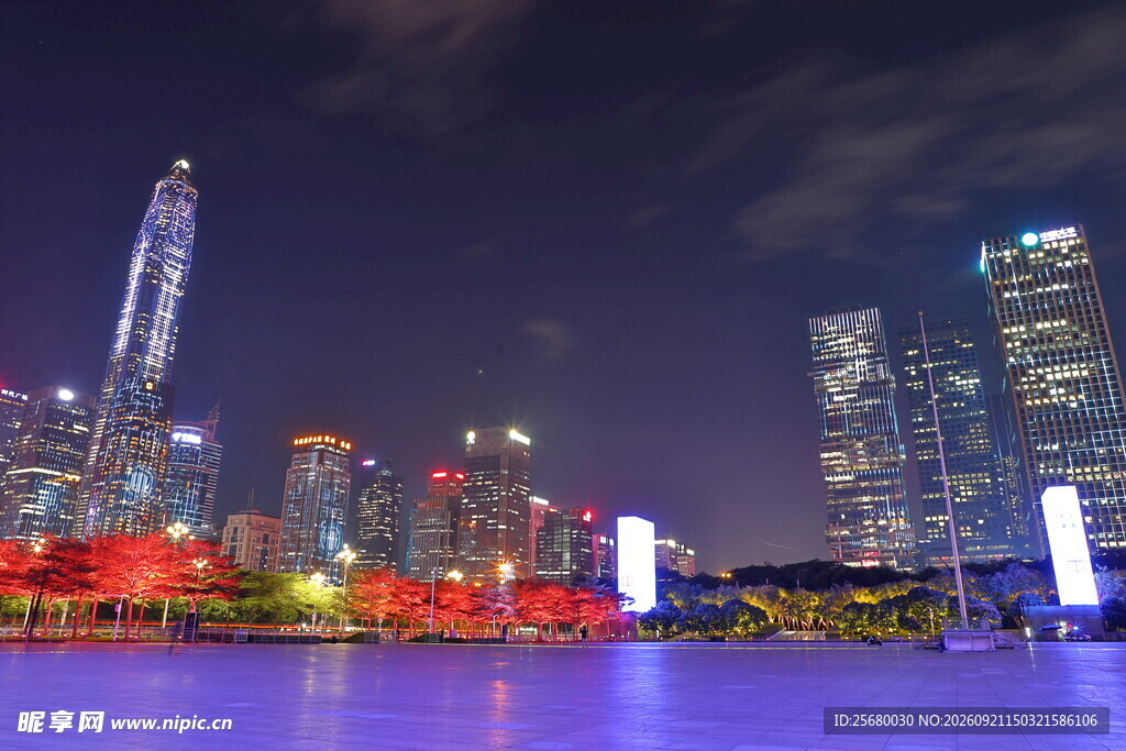 璀璨都市夜景