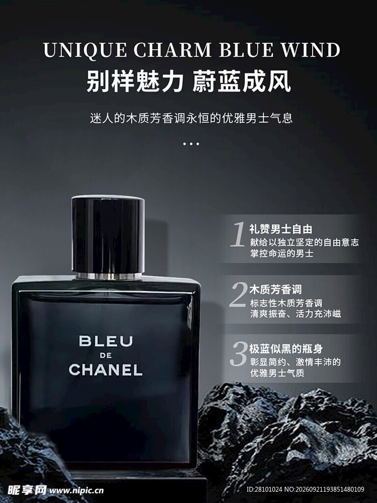 香水海报
