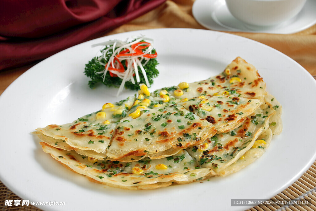 美味蔬菜煎蛋饼