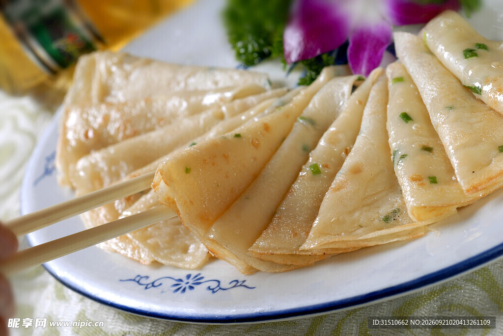 香煎葱油饼