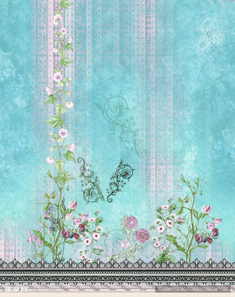 定位花