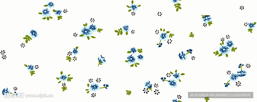 碎花图案