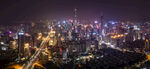 璀璨都市夜景俯瞰图