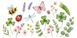 森系昆虫花材