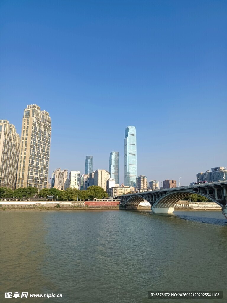 长沙湘江风景