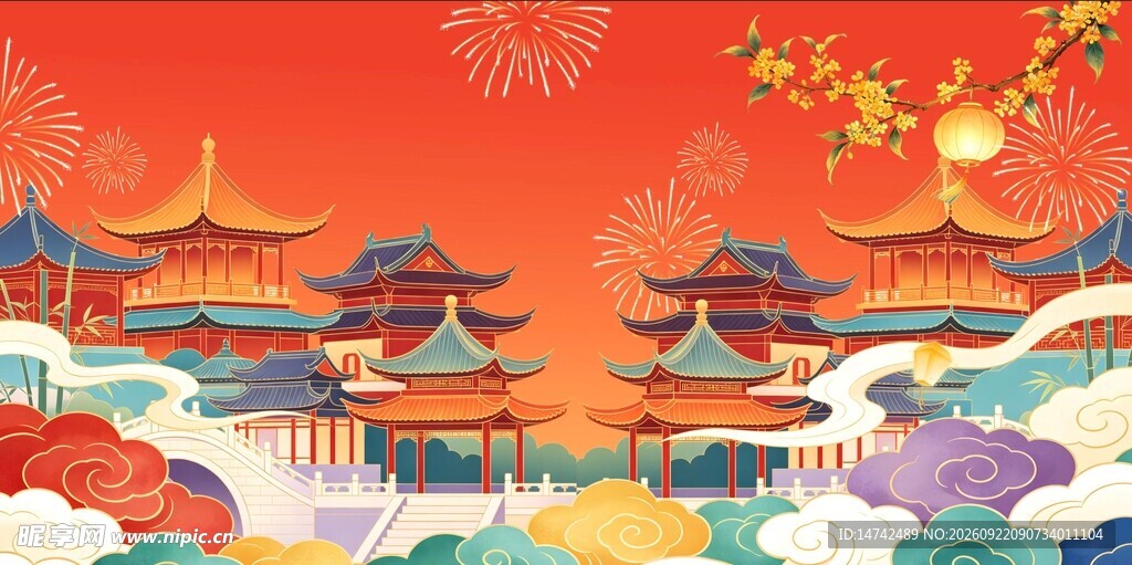 国潮背景