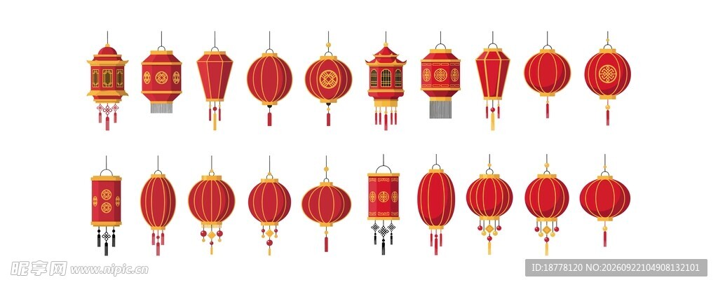 中式灯笼合集