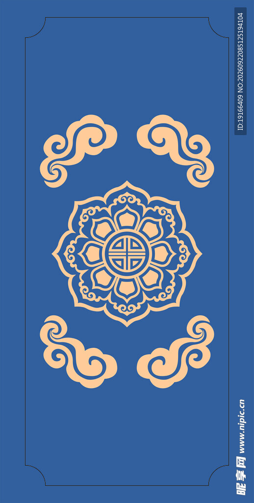 蒙古族图案 蒙古元素 特色图案