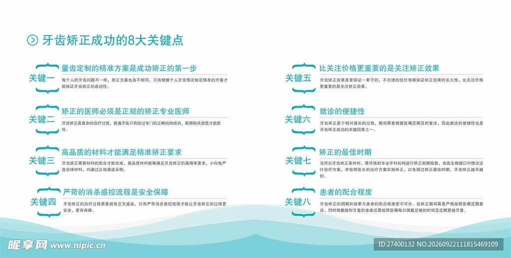 牙齿矫正成功的关键点
