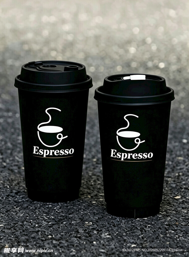 咖啡杯logo展示