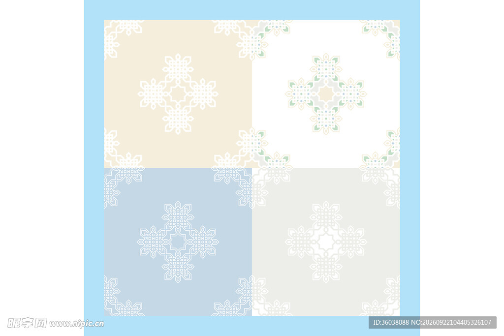 雪花纹理