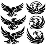 雄鹰图案合集