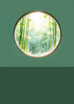 江南水乡竹子背景摄影背景