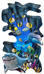 海底世界 立体画