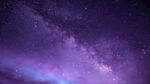 紫色星空