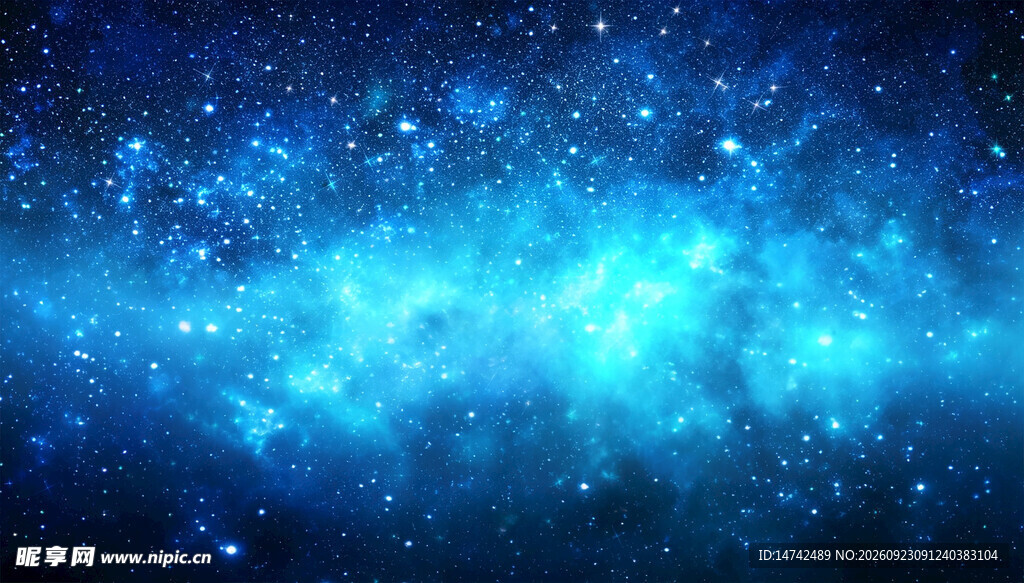 蓝色星空