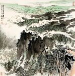 井冈奇松图