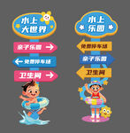 夏日水上乐园打卡拍照美陈物料